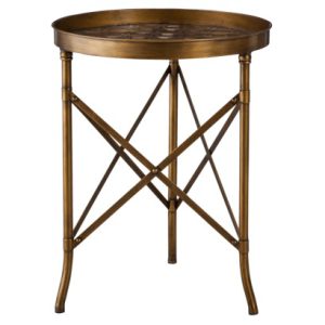 Metallic Bronze Side Table Re Fresh By Design